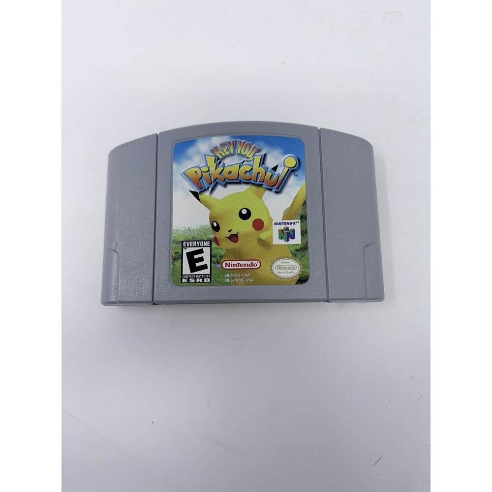 Hey You, Pikachu! Nintendo 64 N64 *CARTRIDGE ONLY ! CLEAN CART!
